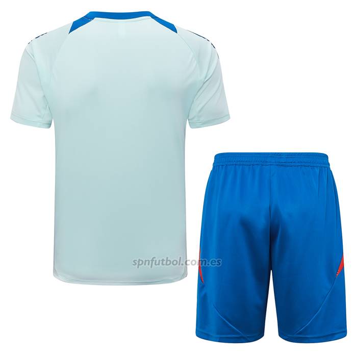 Chandal del Espana Manga Corta 2024-2025 Azul - Pantalon Corto